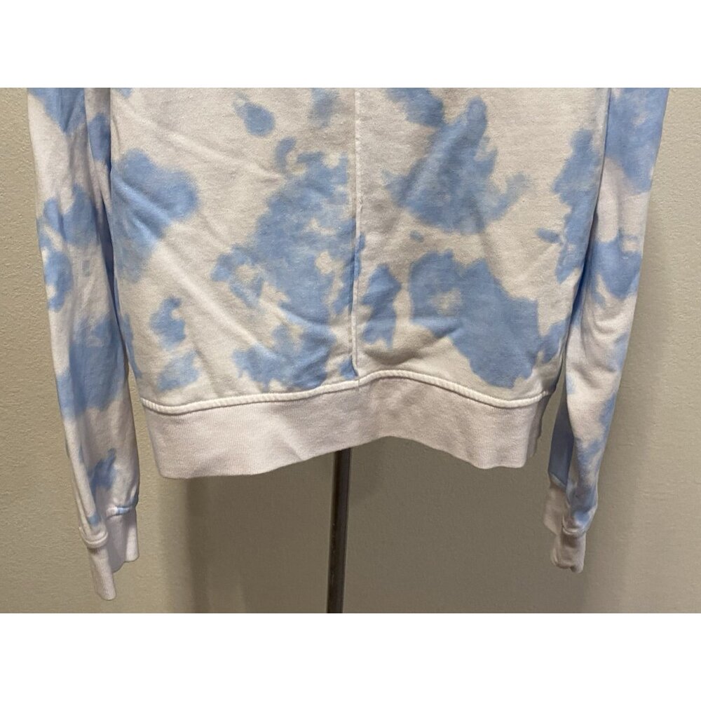 Zyia Active Womens Size XL White & Blue Cloud Pattern Pullover Sweatshirt - Picture 10 of 10